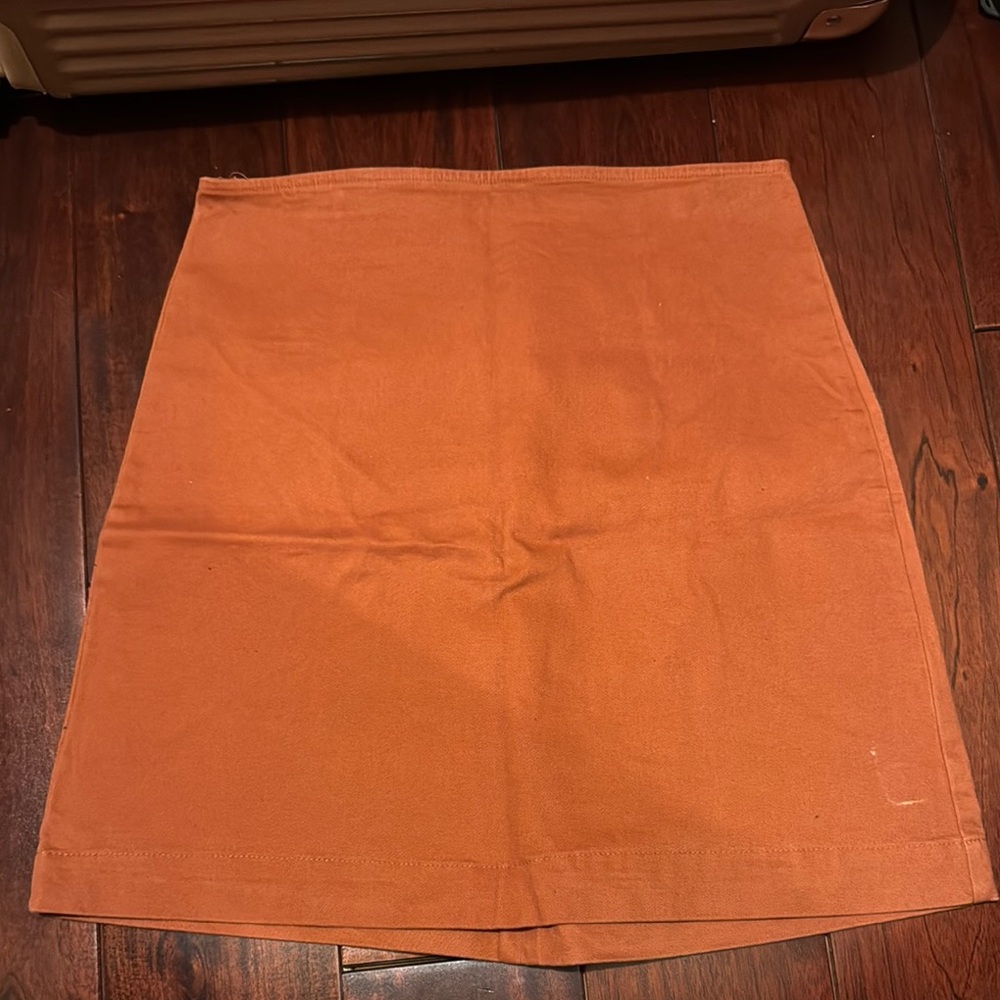 Orange Women's Skirt